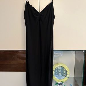 Zara long black dress